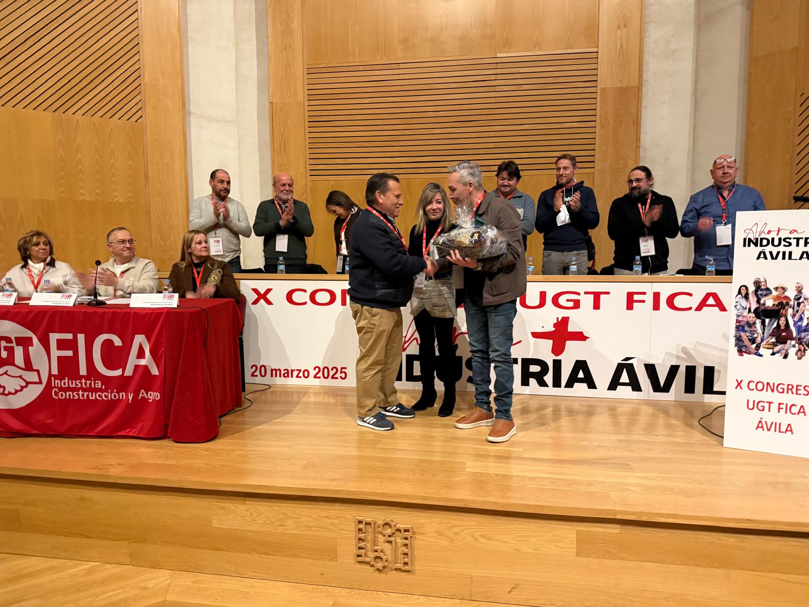 190325 X congreso UGT FICA Avila fierro