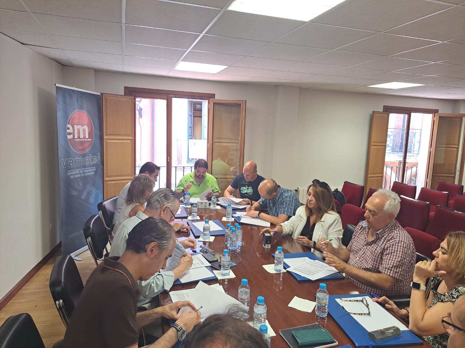 UGT FICA firma el acuerdo del Convenio del Metal para Valladolid